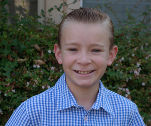 13-year-old Tommy Ludlow receives Courage To Shine award