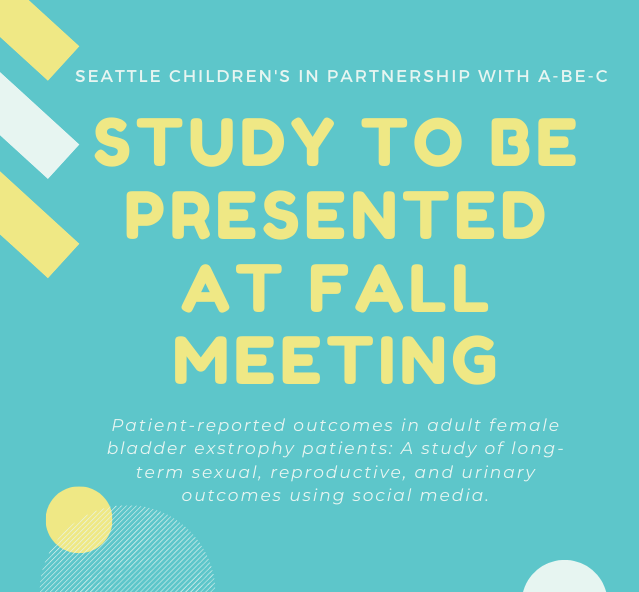 Study to be Presented at Societies for Pediatric Urology Fall Meeting