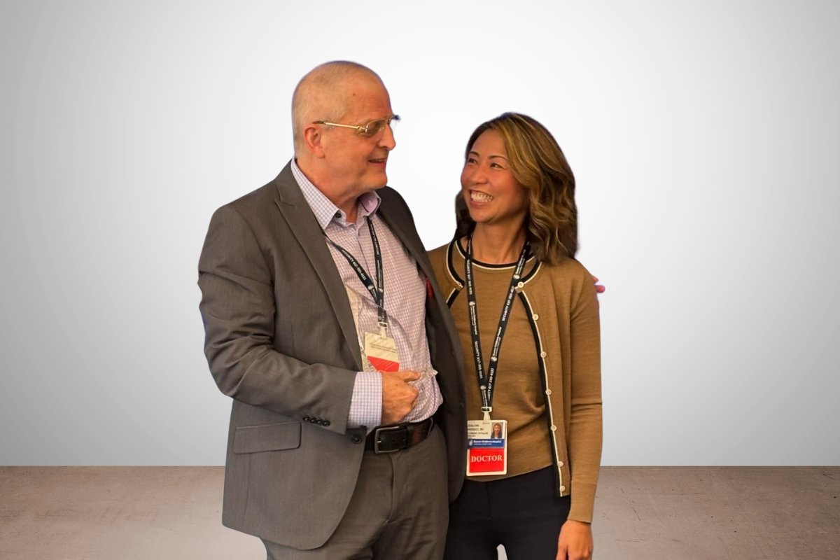 Dr. Joseph Borer receives Richard Grady Humanitarian Award